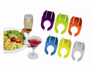 VinoTemp Epicureanist Stemware Plate Clips