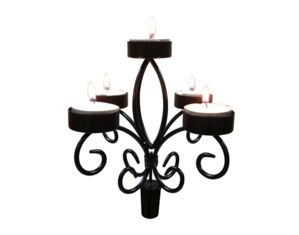 VinoTemp Epicureanist Wine Bottle Candelabra