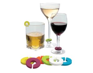 VinoTemp Epicureanist Wine Glass Charms