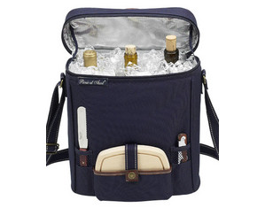 Picnic at Ascot 3 Bottle Wine Carrier