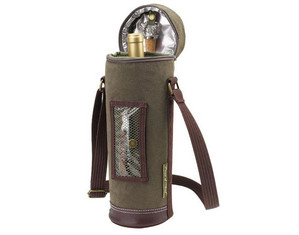 Picnic at Ascot Ivy Single Bottle Wine Carrier