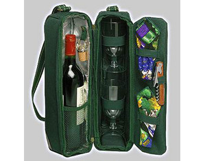 Picnic at Ascot Sunset Deluxe Wine Carrier
