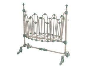 Corsican Kids Cradle 37 Inches Height top of basket Cradle - FREE Inside Delivery!