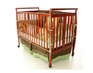Dream on Me Bella 2 in 1 Convertible Sleigh Crib