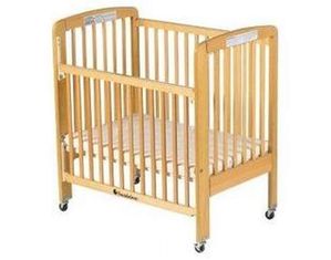 Foundations HideAway Ds Folding Drop Side Crib Full Size - FREE Inside Delivery!