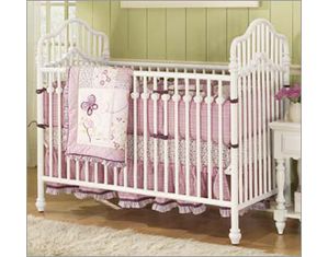 Lea Industries Anitque Metal Baby Crib