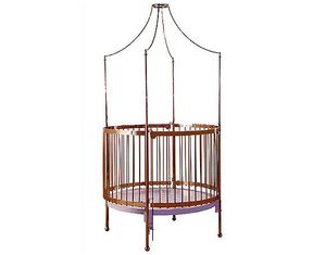 Little Miss LIberty Brass Round Crib