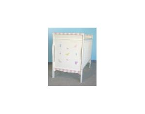 Sweet Beginnings Butterfly World with Stripes Crib