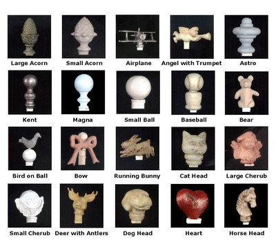 Available Finials - 1