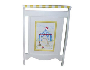 Sweet Beginnings Big Top Circus Open Sleigh Crib