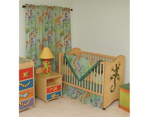 Room Magic Lizard Nursery Crib Set