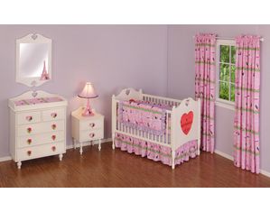 Room Magic Poodles Nursery Crib Set