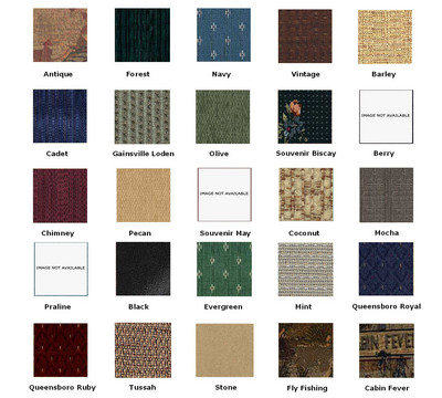 Available Fabirc Colors