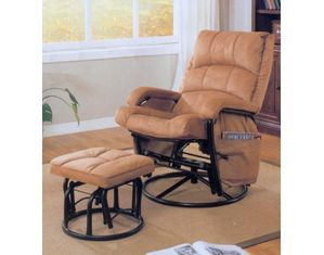 Union Square Newton Glider and Ottoman