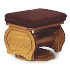 Oak  Glider Ottomans