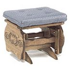 Wood  Glider Ottomans