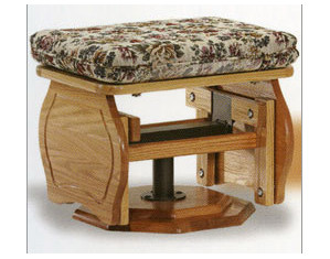Newport Glider Newport Stationary Swivel Glider Ottoman - Fast FREE FedEx Shipping!