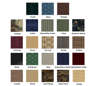 Available Fabric Colors