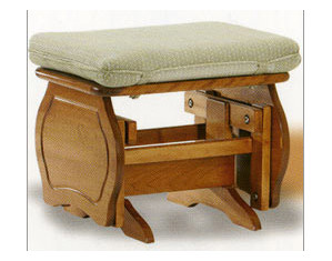 Newport Glider Nursery Series Maple Glider Ottoman - Fast FREE FedEx Shipping!