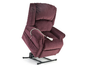 Pride Mobility 3 Position Luxury Sewn Pillow Back Design Lift Chair - Fast FREE FedEx Shipping!