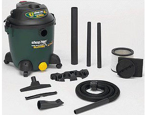 Shop-Vac 12 Gallons Wet/Dry Canister Vacuum Cleaner