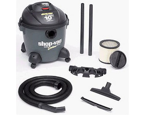 Shop-Vac Quiet Deluxe 10 Gallons Wet/Dry Canister Vacuum Cleaner - Fast FREE FedEx Shipping!