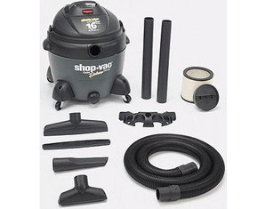 Shop-Vac Quiet Deluxe 16 Gallons Wet/Dry Canister Vacuum Cleaner - Fast FREE FedEx Shipping!