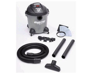 Shop-Vac Quiet Plus 12 Gallons Wet/Dry Canister Vacuum Cleaner