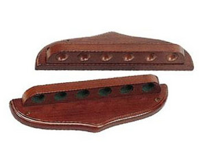 Hampton Ridge 6-Cue Wall Cue Rack with Detailed - Fast FREE FedEx Shipping!