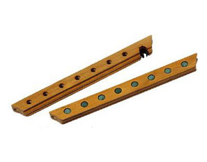 Hampton Ridge Wall Cue Rack with 7 Hole and Bridge Clip - Fast FREE FedEx Shipping!