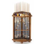 Cinnamon  Pool Cue Racks