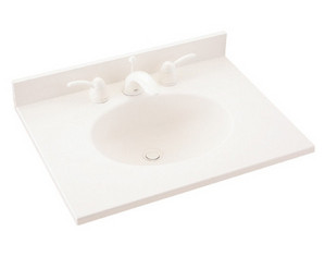 Swan Stone 19 x 31 inch Ellipse (04/12/2007) Vanity Top Sink - FREE Inside Delivery!