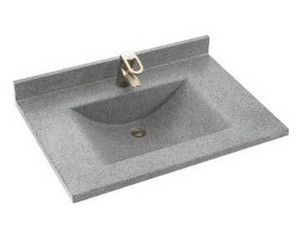 Swan Stone 22 x 37 inch Contour Vanity Top Sink - FREE Inside Delivery!