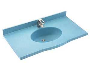Swan Stone 22 x 43 inch Europa (04/12/2007) Vanity Top Sink - FREE Inside Delivery!