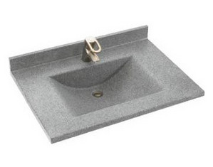 Swan Stone 22 x 49 inch Contour Vanity Top Sink - FREE Inside Delivery!