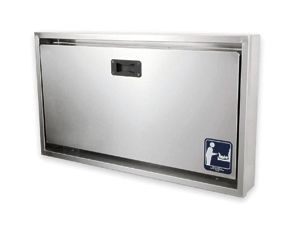 Brocar Recessed Stainless Steel Changing Station