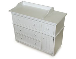 Relics Furniture Convertible Changing Table with 4 Drawers