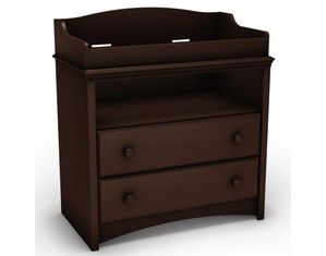 South Shore Angel Changing Table in Espresso