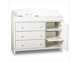 South Shore 48 inch Cotton Candy Changing Table