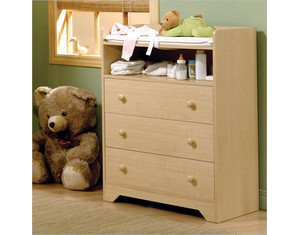 South Shore Natural Maple Changing Table