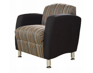 High Point 5901MET Metal Leg Accompany Lounge Chair - Fast FREE FedEx Shipping!
