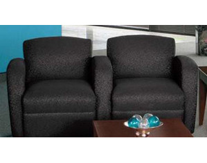 High Point 5902MET Metal Leg Accompany Lounge Chair - Fast FREE FedEx Shipping!