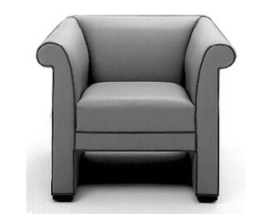 Jack Cartwright Louis and Kennedy Lounge Chair