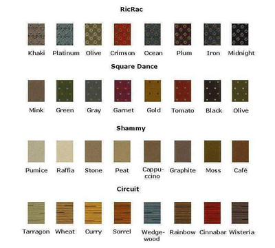 Available Fabrics - 4