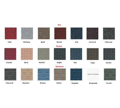 Available Fabrics Grade D - 1