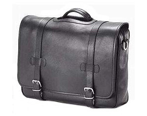 Clava Executive Porthole Flap Briefcase - Fast FREE FedEx Shipping!