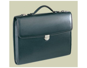 Tandi Slim Round Bottom Briefcase - Fast FREE FedEx Shipping!