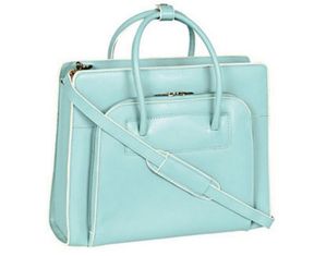 McKlein USA W Series Lake Forest Leather Ladies Briefcase with Removable Sleeve