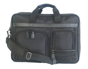 Mercury Luggage Signature Multi Pocket Attache Case