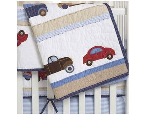 Whistle and Wink Cars and Trucks Nursery 615 3 piece Crib Set